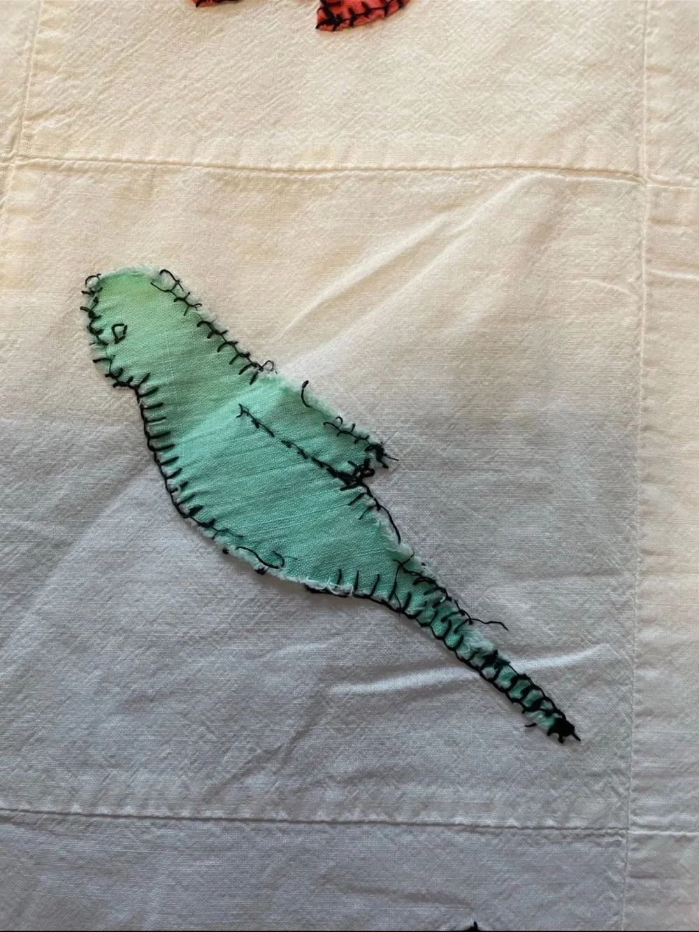 Hand Appliquéd Baby / Crib Quilt